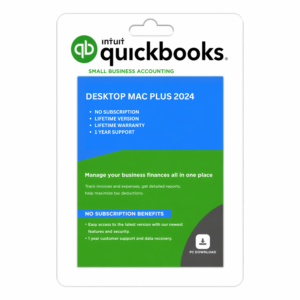 QuickBooks Desktop Mac Plus 2024