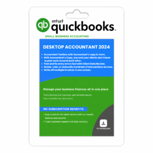 QuickBooks Desktop Accountant 2024
